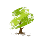 illustration-vectorielle-fond-vert-arbre-eco